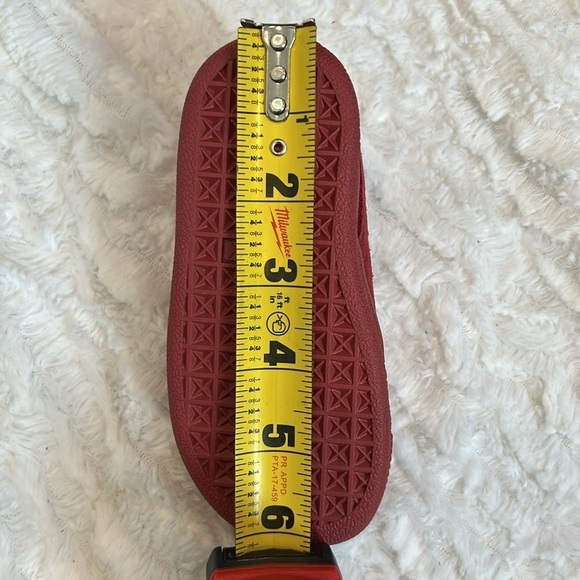 Puma Suede Classic Red Mono Gold Infant Children’s Size 6C US new in box unisex - Picture 10 of 11